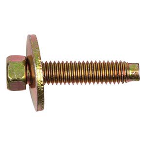 M6 x 28mm Hex Head SEMS Body Bolt with Loose Washer for Ford