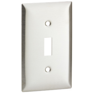 18-8 Stainless Steel 1 Gang Switch Plate
