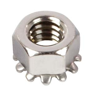 #10-32 18-8 Stainless Steel (SAE) Keps Nut
