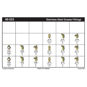 303 Stainless Steel Grease Fitting Assortment