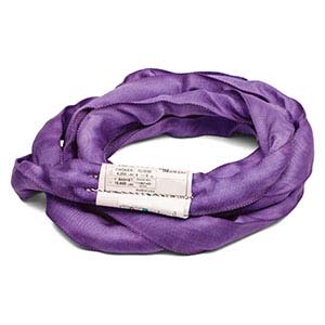 3' Purple Polyester Roundsling