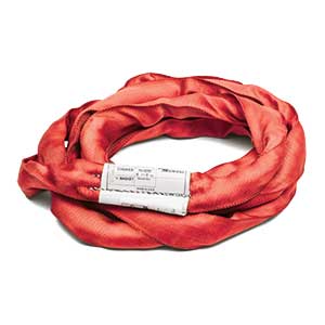 8' Red Polyester Roundsling