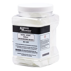 Vanilla Ultra-Scent Deodorizing Beads - 24 - 1 oz. Bags