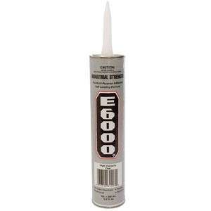 E-6000 Black Original Formula - 3.7 oz. Tube