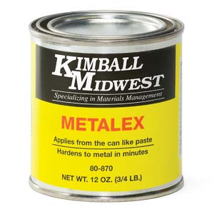 Metalex Metal Repair & Finishing Compound - 12 oz. Can
