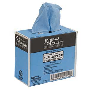 9" x 16" Pro-Clean™ Tuff-Wipes 2 Pop-Up Box