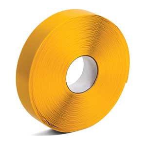 2" x 100' Heavy Duty PVC Yellow Floor Tape