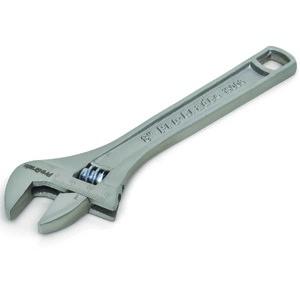 6" Chrome Vanadium Steel Adjustable Wrench