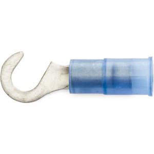 16 - 14 AWG Blue Nylon Insulated Enduralon™ (#8 - #10) Hook Terminal