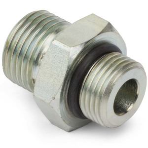 1" x 1" Male BSPP to Male O-Ring Straight Thread Connector