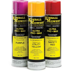 White Inverted Marking System Water-Based Paint - 20 oz. Can