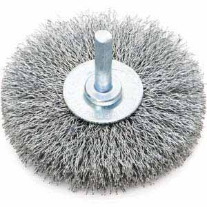 2" x 3/8" Crimped Conflex Stainless Steel Wire Brush