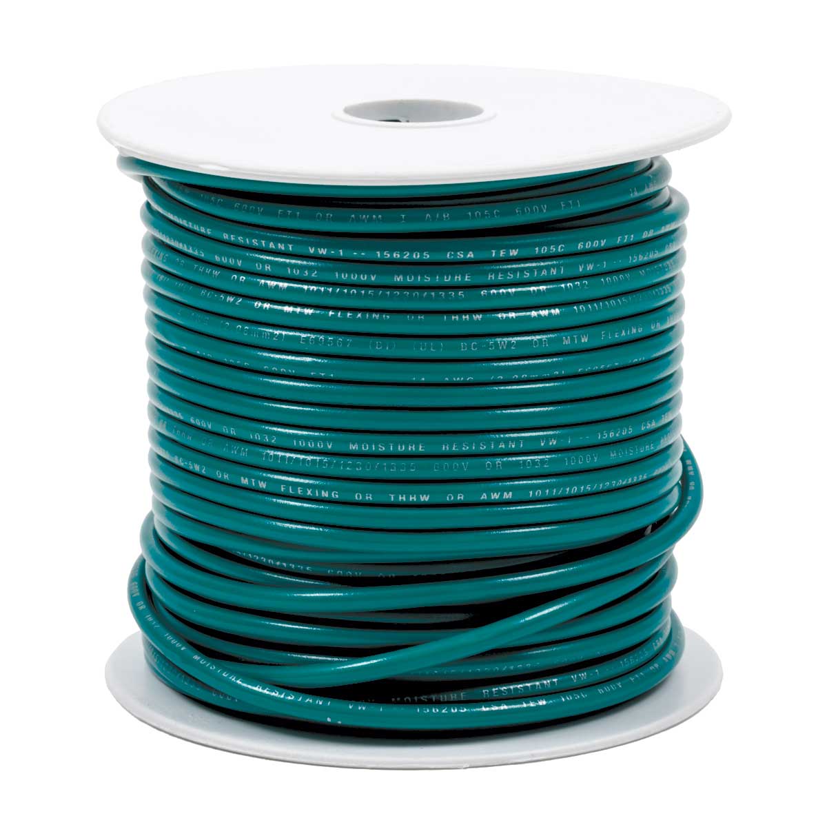 16 Gauge Green PVC Hook Up Wire - 100 Feet - Kimball Midwest