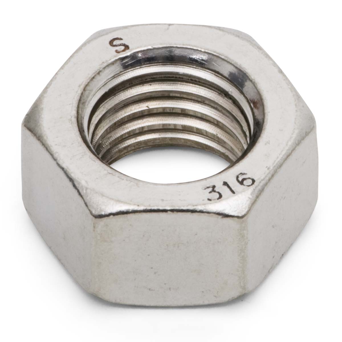 1/4"20 316 Stainless Steel (USS) Hex Nut Kimball Midwest