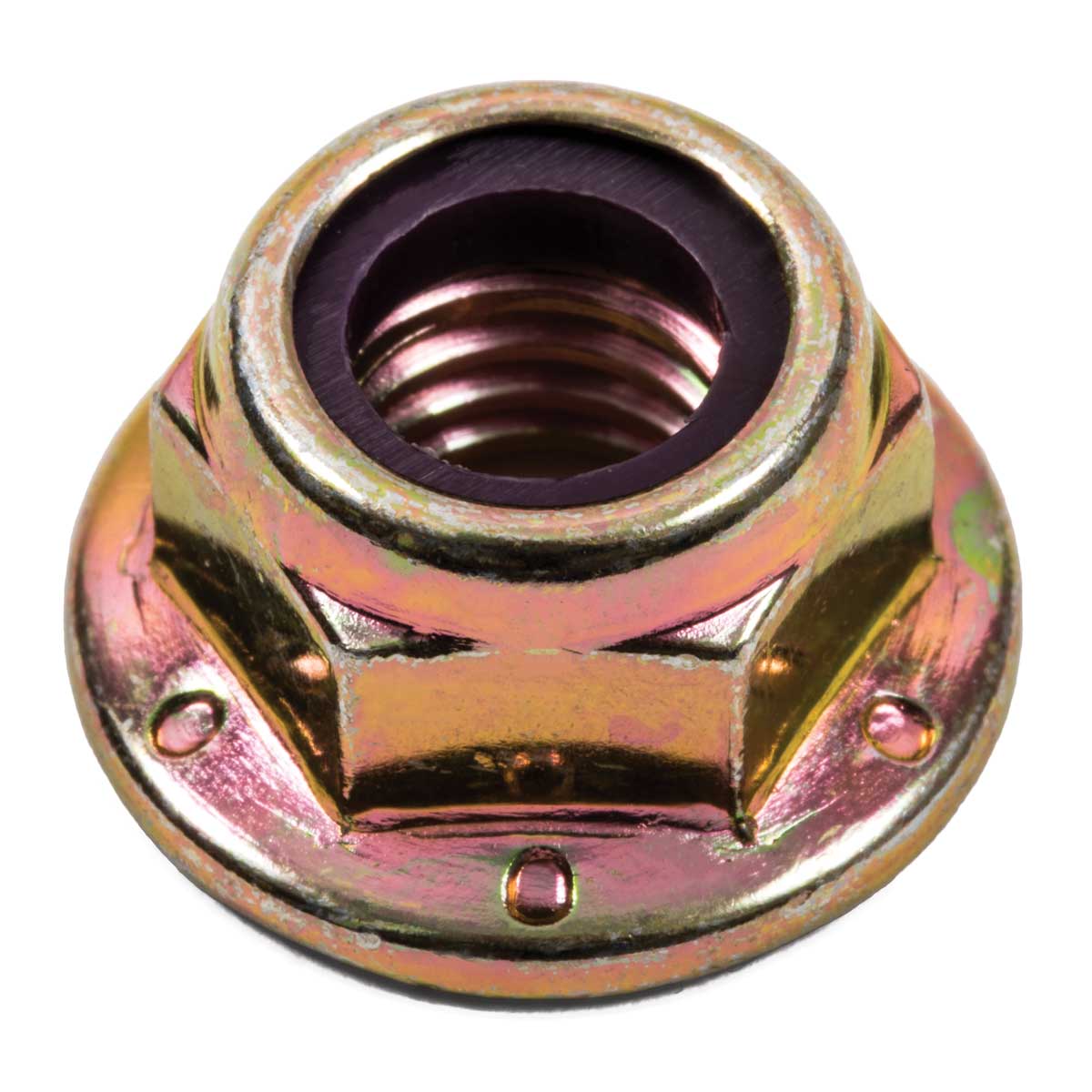 Carton: 600 pcs 3/8-16 Flange Nylon Insert Locknuts/Grade 8 Zinc Yellow Carton: 600 pcs 3/8-16 Flange Nylon Insert Locknuts/Grade 8 Zinc Yellow