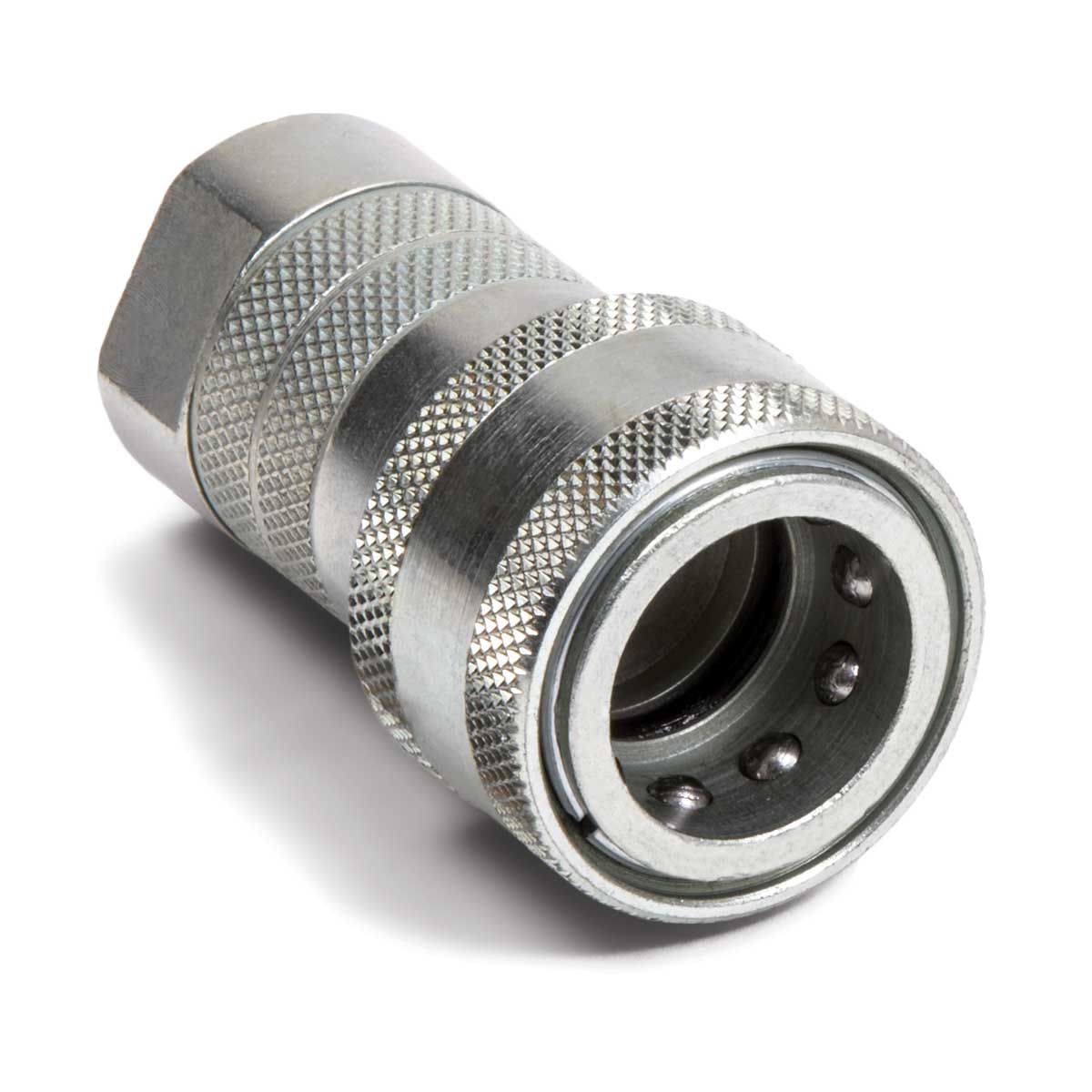 1/2" x 1/2" Poppet Valve Hydraulic Coupler Pioneer 4000 Series