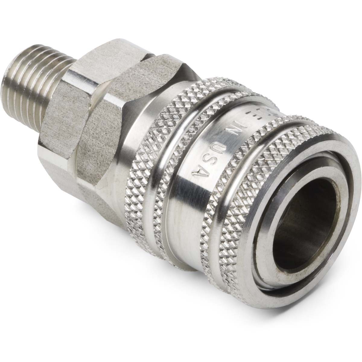 1/4 Industrial Interchange Male Air Coupler Kimball Midwest