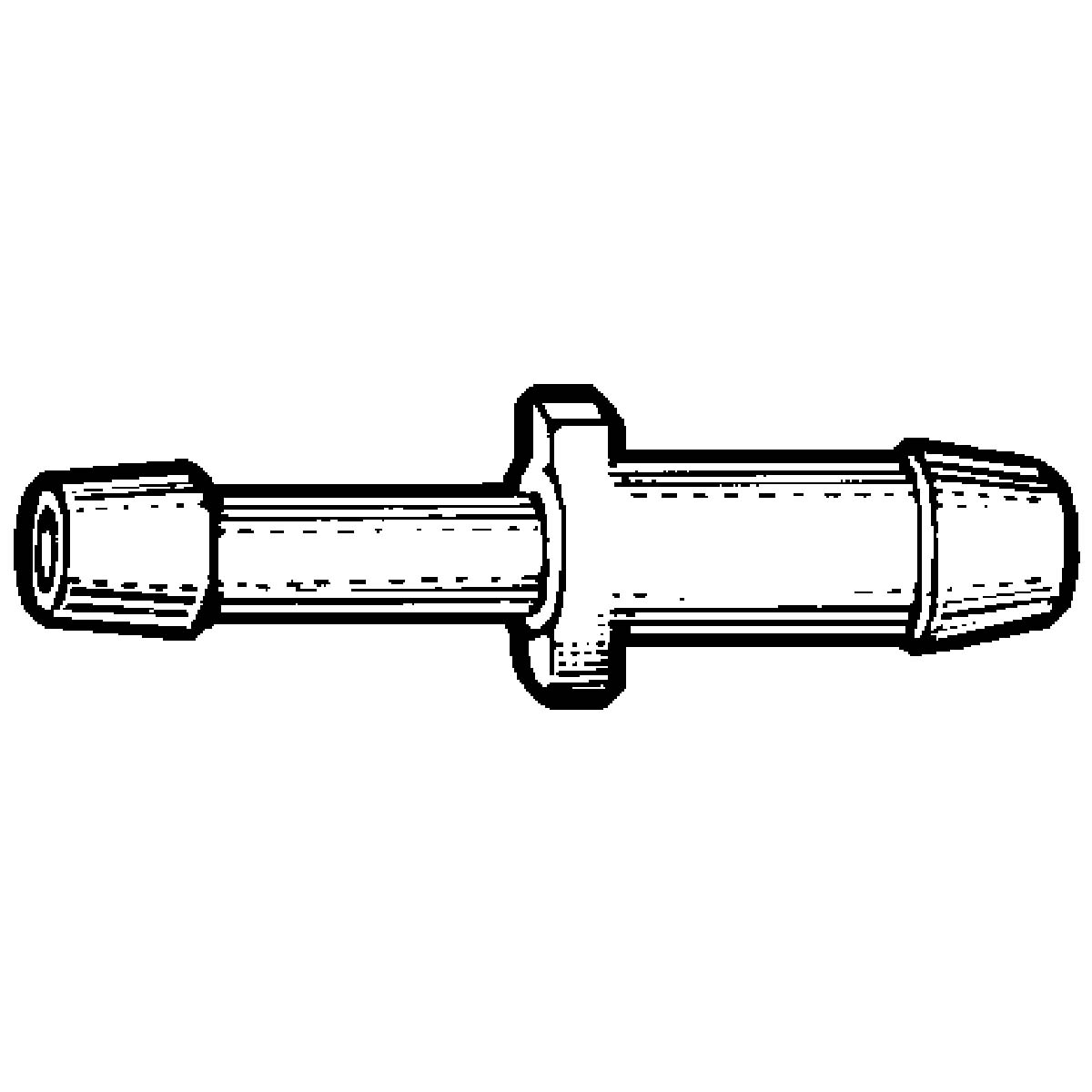 1/4" x 1/8" Nylon Reducing Connector Kimball Midwest