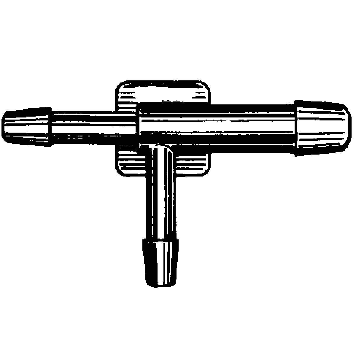 1/8" x 3/16" x 3/16" Tee Connector Kimball Midwest