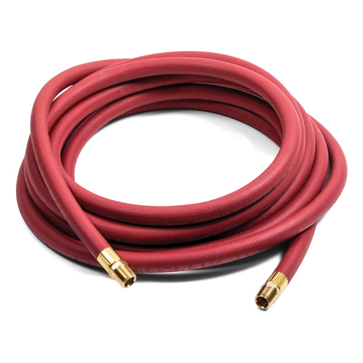 3/4" Industrial Grade Air Hose with 3/4" NPT Fittings 50 Feet