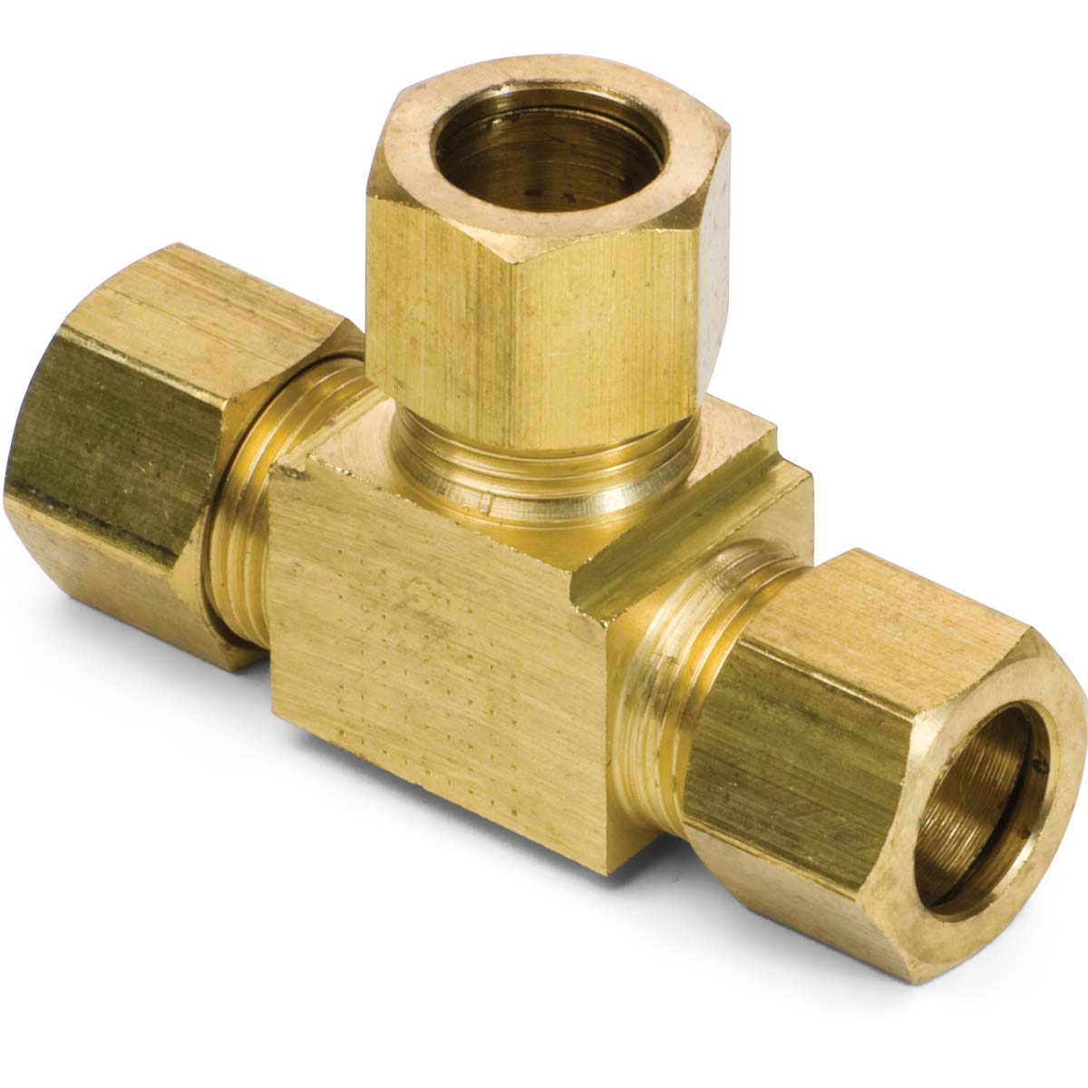 5/16 Brass Compression Union Tee Kimball Midwest
