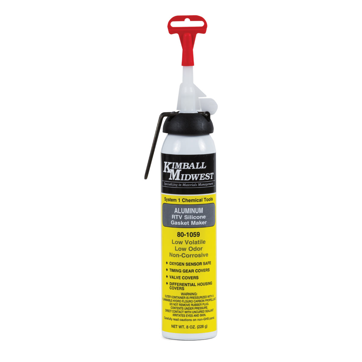 Aluminum UltraCan™ RTV Silicone GasketMaker & Sealant 12 Pack
