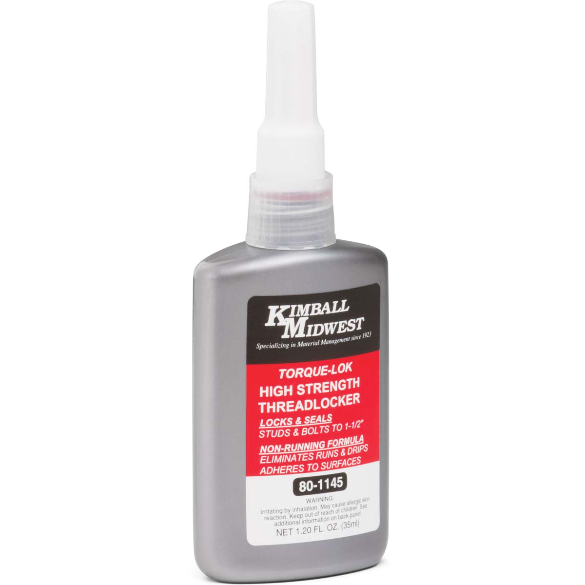 TorqueLok NonRunning High Strength Threadlocker Bulk Kimball Midwest
