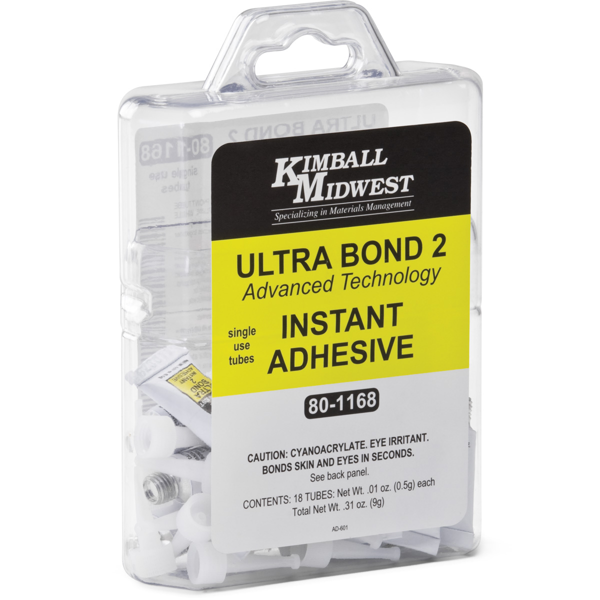 Ultra Bond 2 Single Use Tubes Instant Adhesive Kimball Midwest