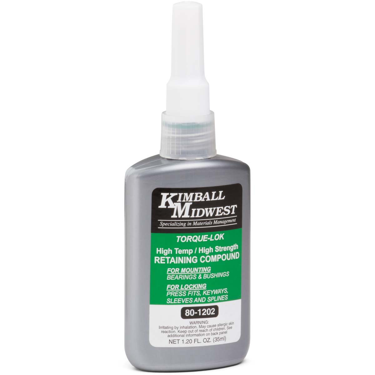 TorqueLok™ High Temp/High Strength Retaining Compound Kimball Midwest