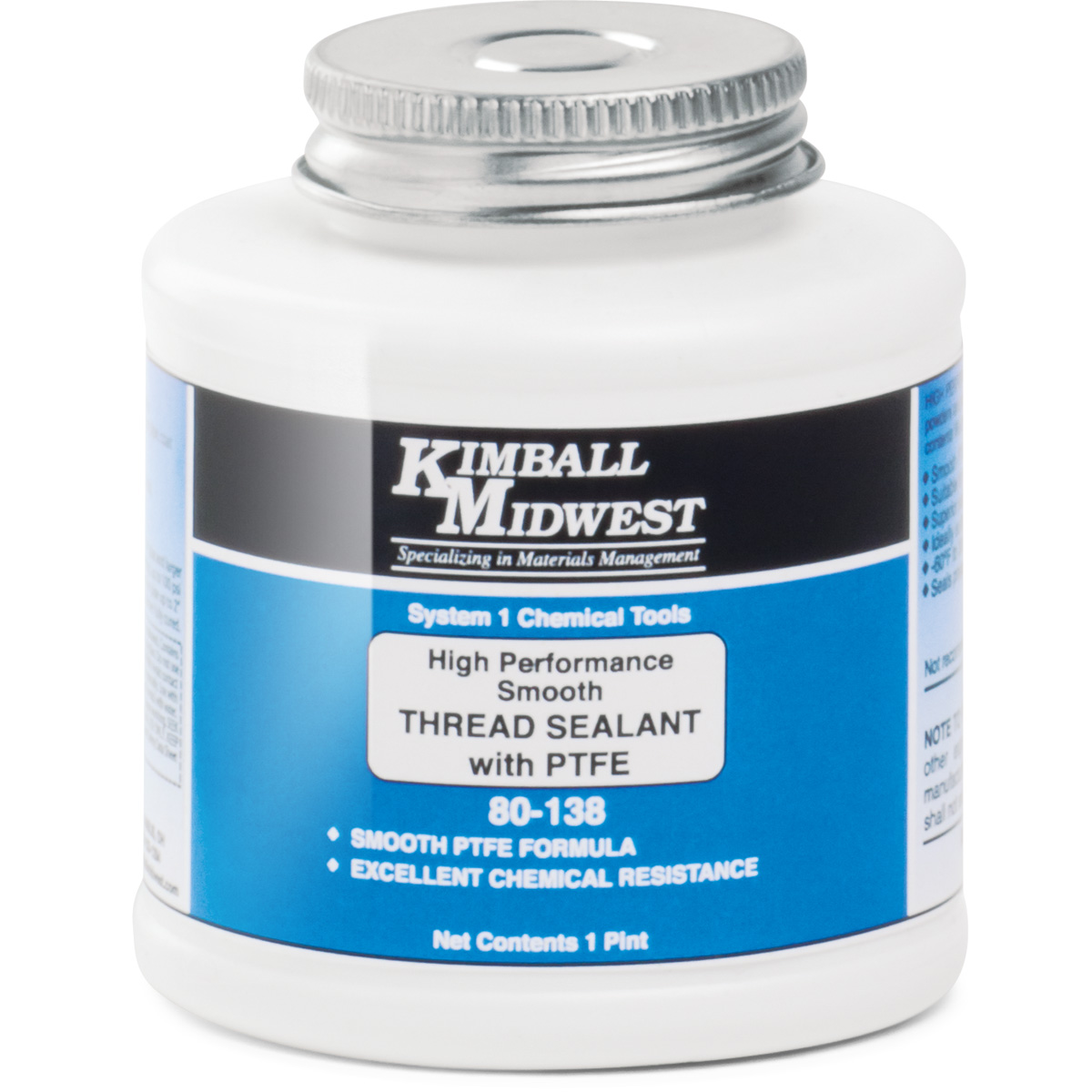 Smooth Thread Sealant with PTFE Kimball Midwest