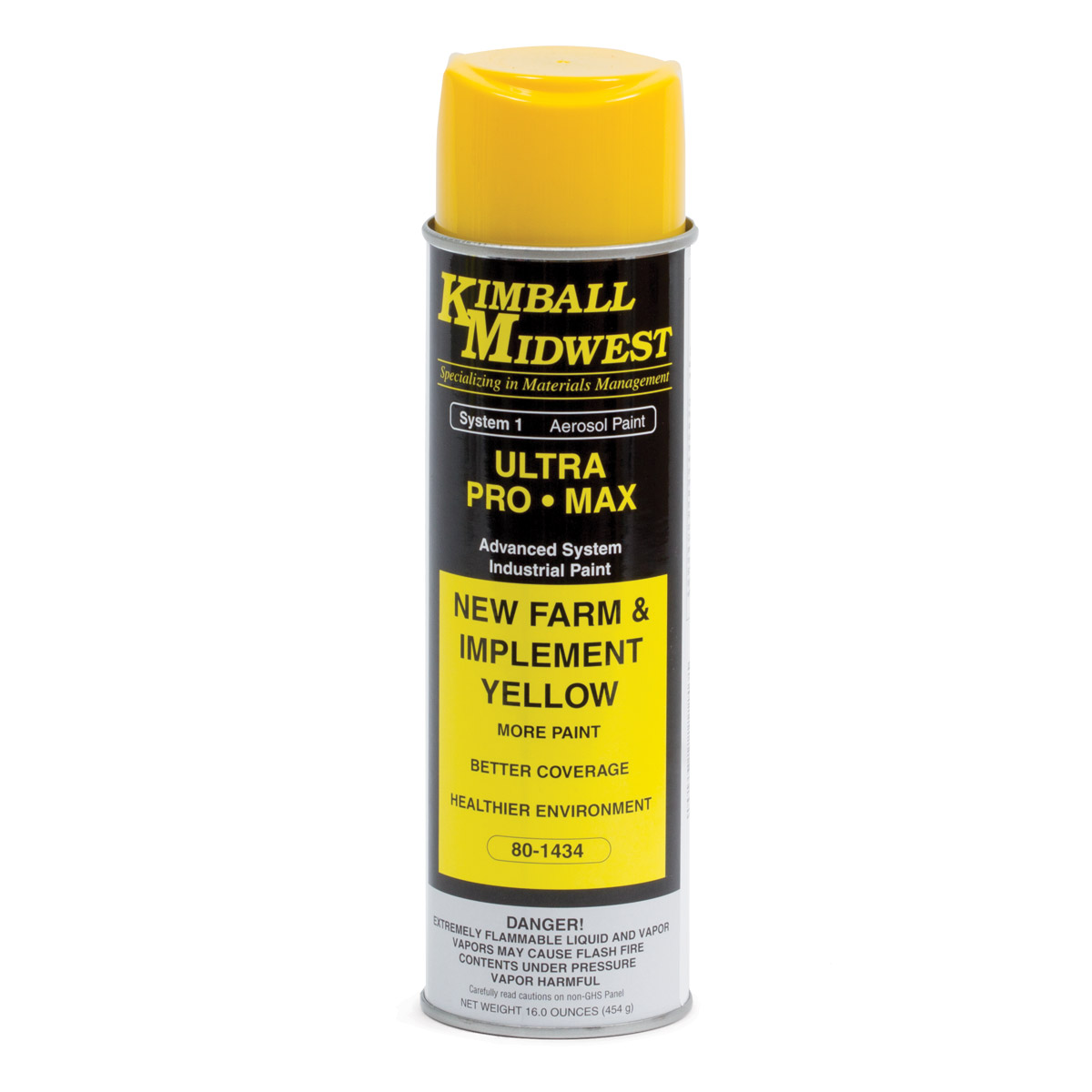 New Farm & Implement Yellow Ultra ProMax Paint 20oz Can Case