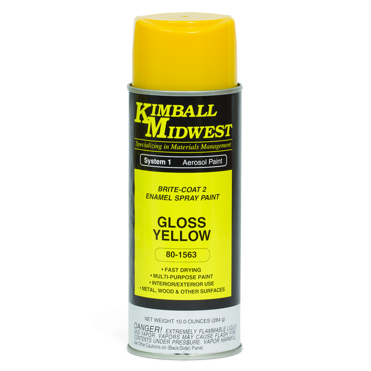 Gloss Yellow BriteCoat 2 Paint 12 Pack Kimball Midwest