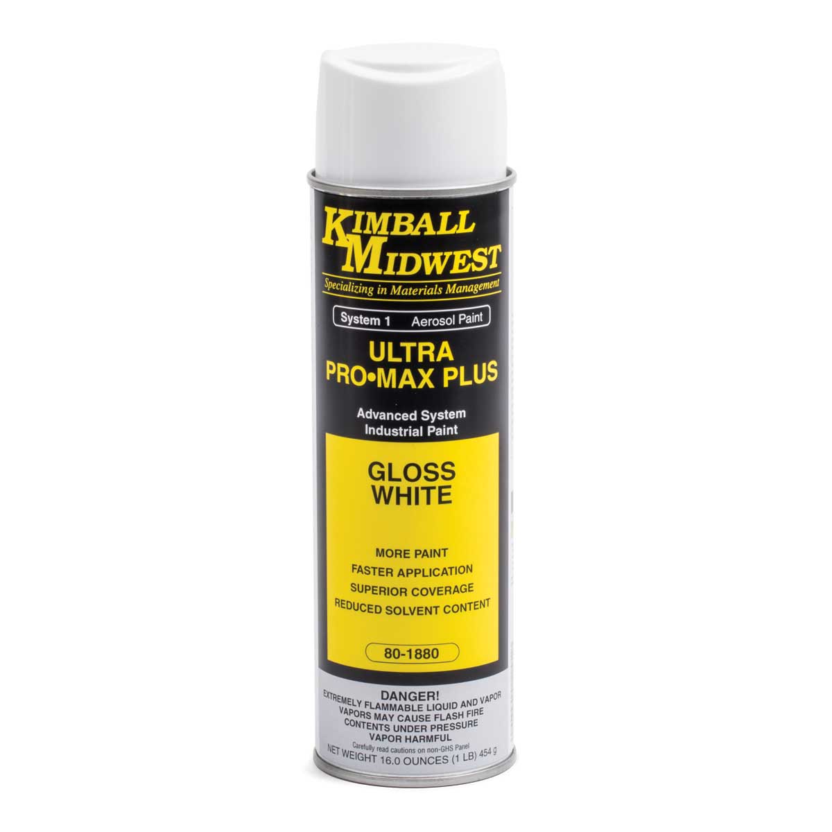 Gloss White Ultra Pro•Max Plus OilBased Enamel Spray Paint 20 oz