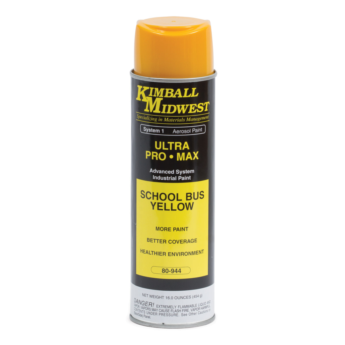 School Bus Yellow Ultra Pro•Max OilBased Enamel Spray Paint 20 oz