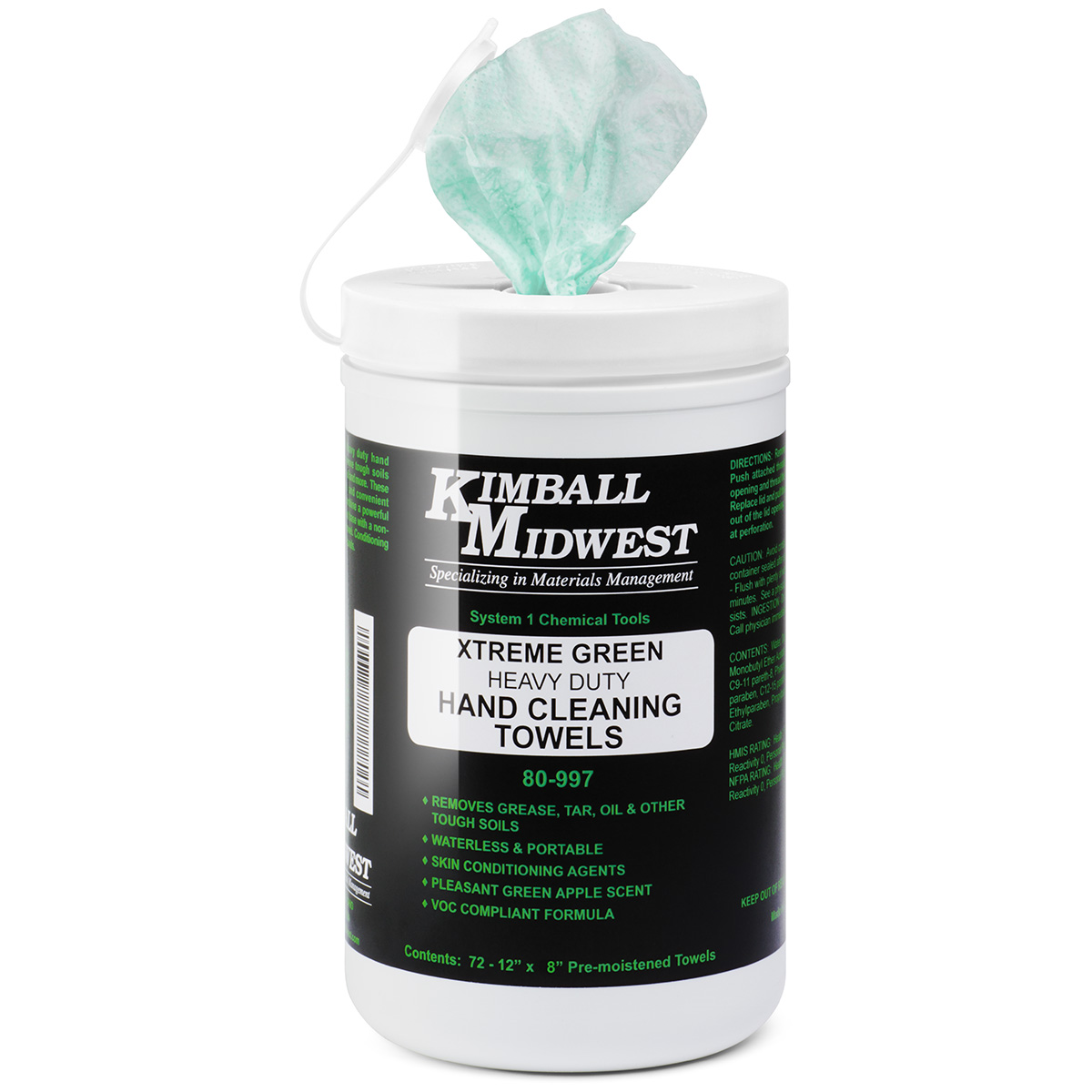 Xtreme Green Wipes Kimball Midwest
