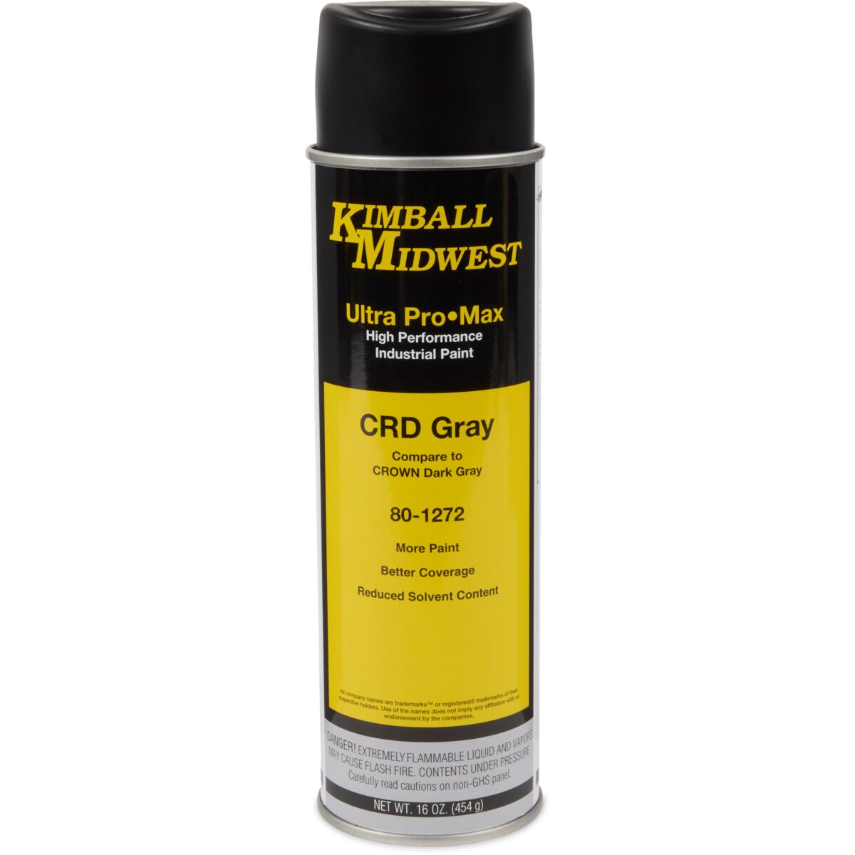 CRD Gray Ultra Pro•Max OilBased Enamel Spray Paint 20 oz. Can Case