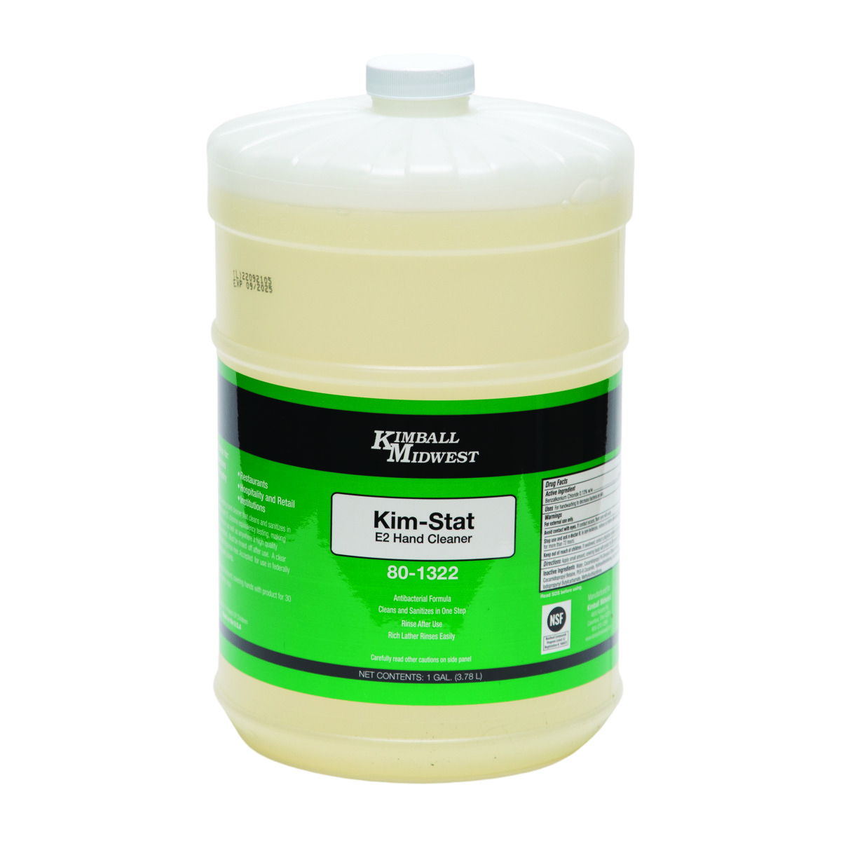 KimStat™ E2 Sanitizing Hand Cleaner 1 gal Kimball Midwest