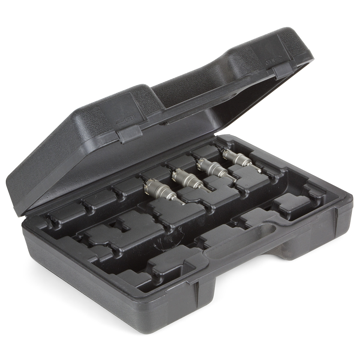 4pc RotoKut Ultra Hole Cutter Expandable Set (5/8 1") Kimball Midwest