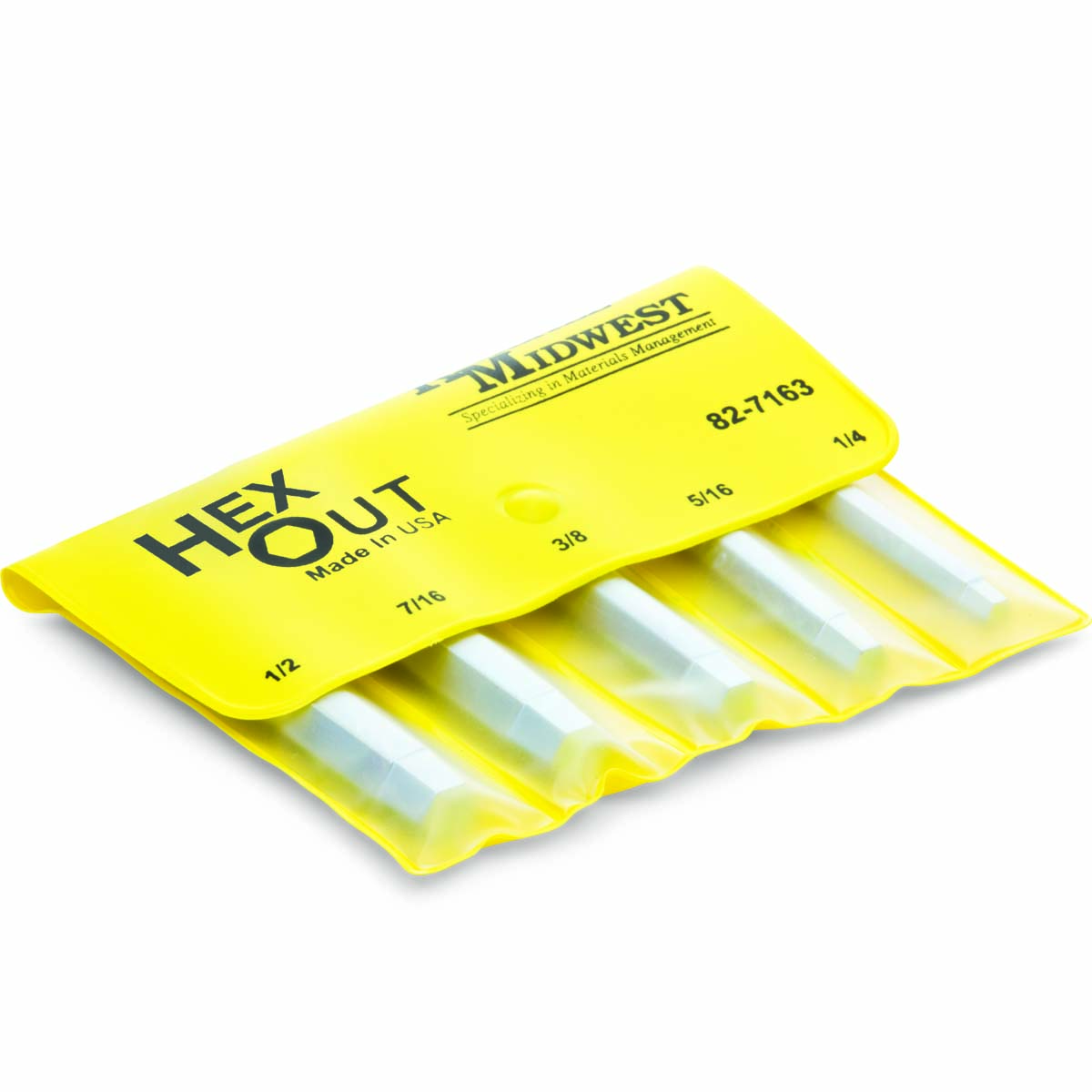 HexOut Socket Head Screw Extractor Set (6 1/4) Kimball Midwest