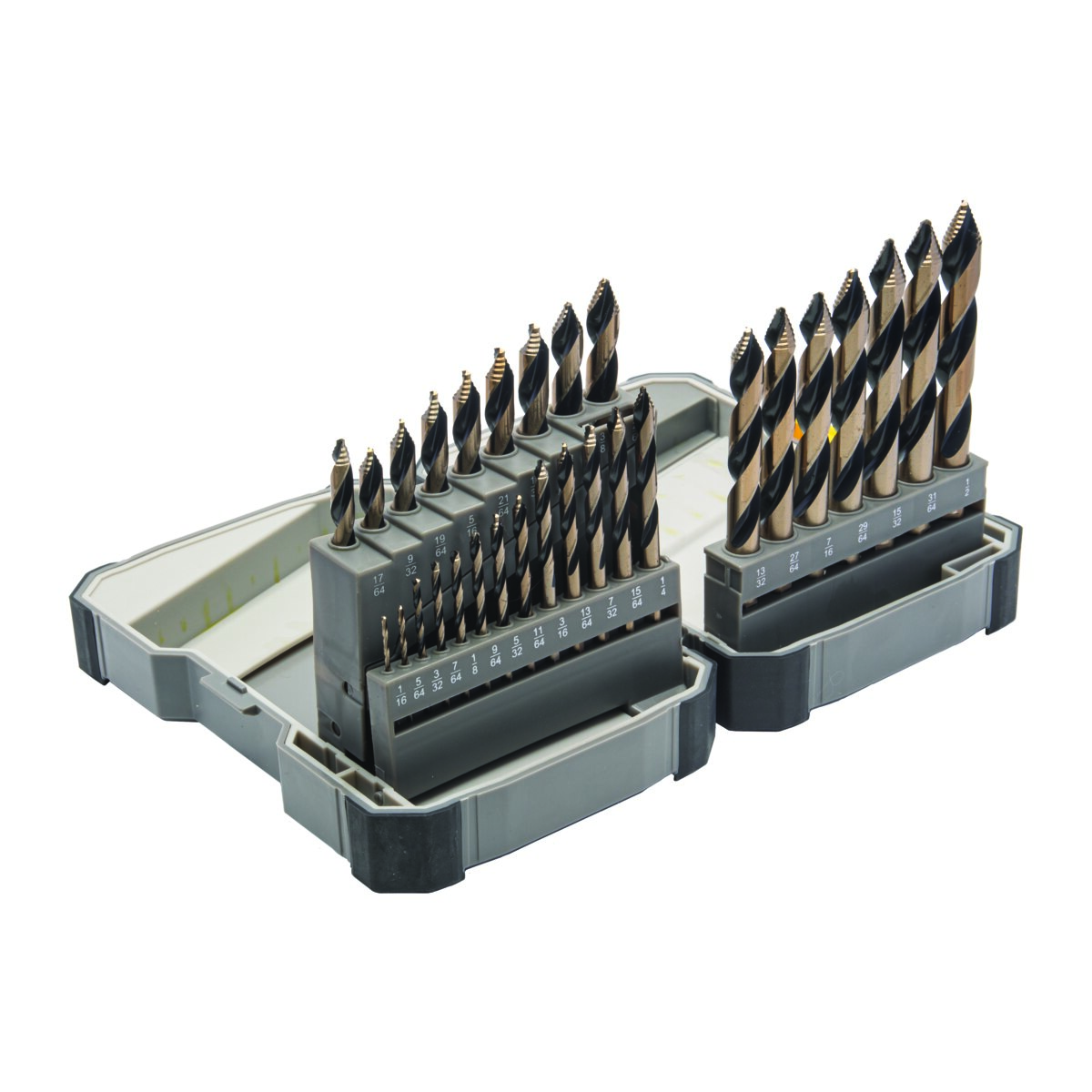 29 Piece Super Primalloy® Ultra Step Drill Bit Set (1/16" 1/2