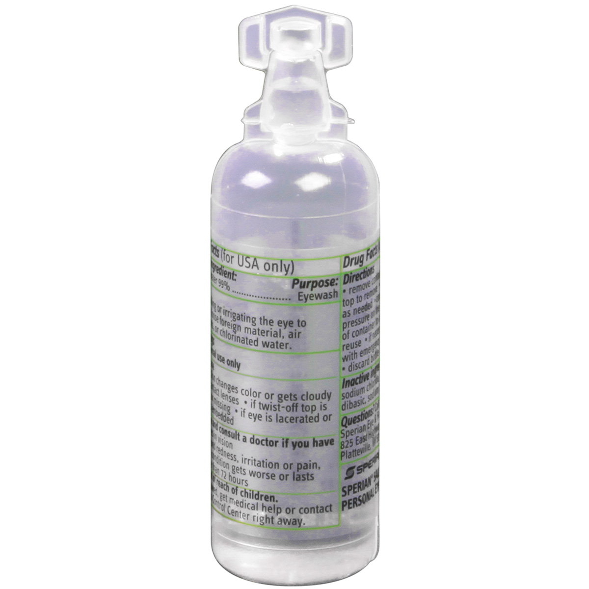 CertiOsh Eye Wash, 1 oz Kimball Midwest