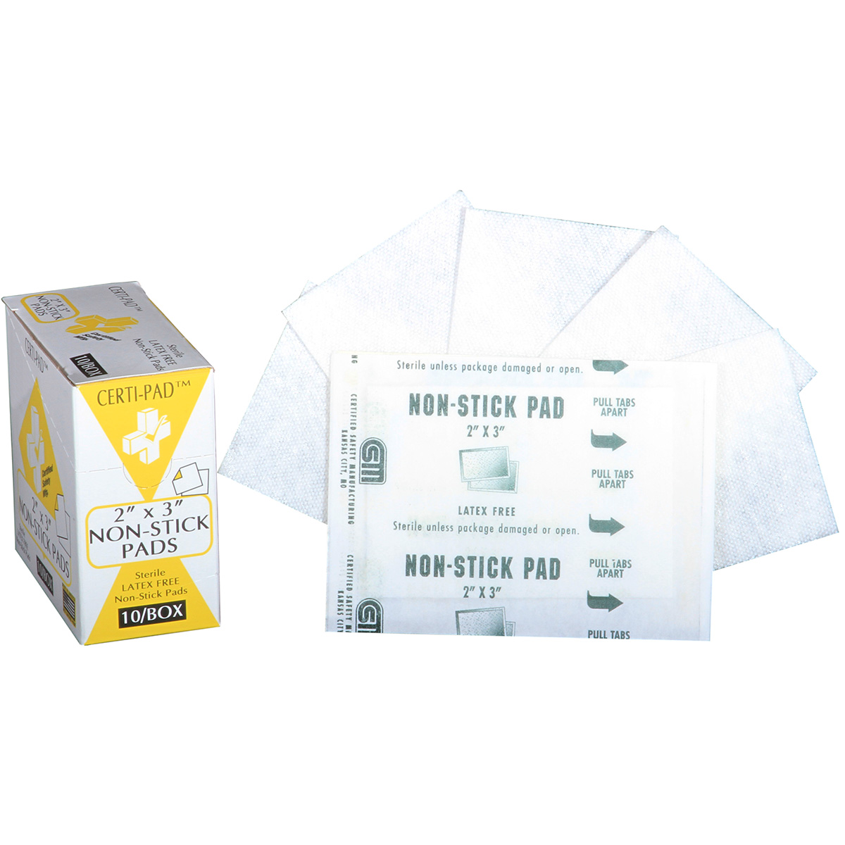 2" x 3" NonStick Gauze Pads Kimball Midwest