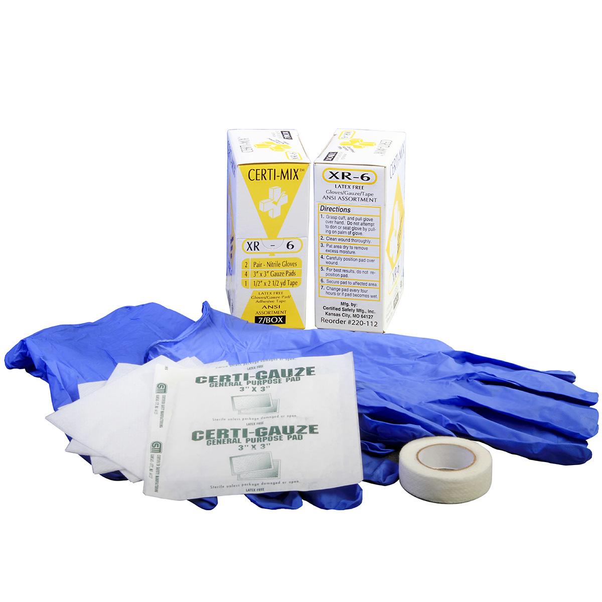 Gauze Pad/Tape/Gloves Assortment Kimball Midwest