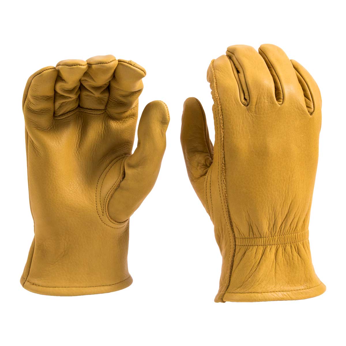 2-Pack Midwest Gloves & Gear Large MidWest Gloves and Gear Midwest Gloves and Gear 430PLP02-L-AZ-6 Acrylic Pile Suede Cowhide Work Glove