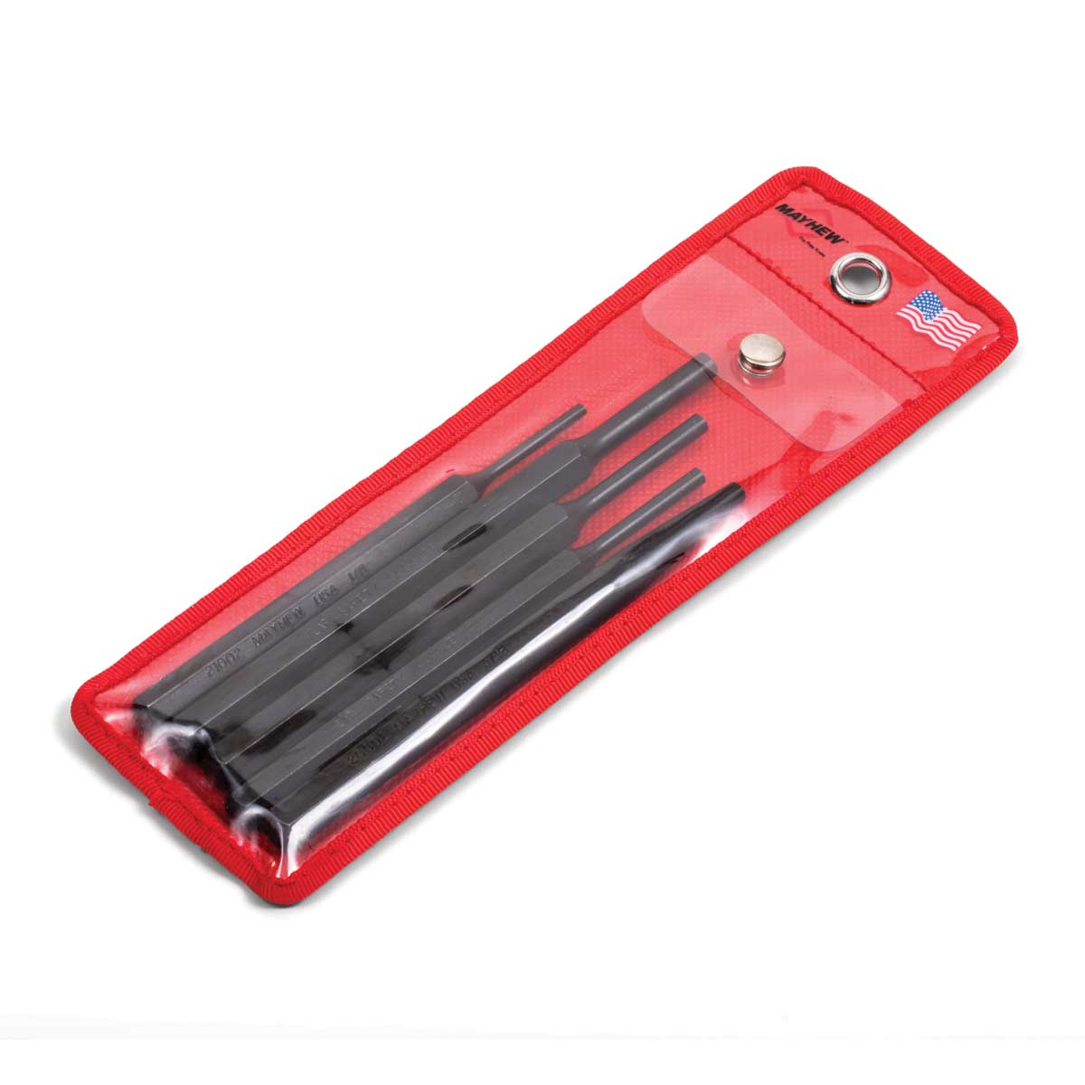 5 Piece (1/8" 5/16") Black Oxide Finish Starter Punch Set Kimball