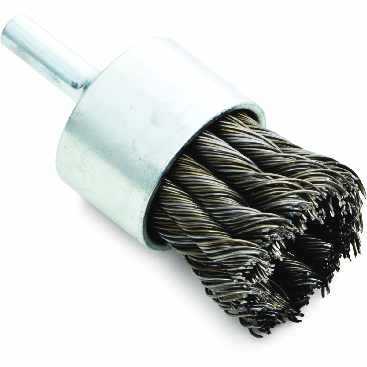 thumbnail image 2 of TWIST KNOT WIRE WHEEL BRUSH 115MM DIAMETER FOR ANGLE GRINDERS 2 of 10