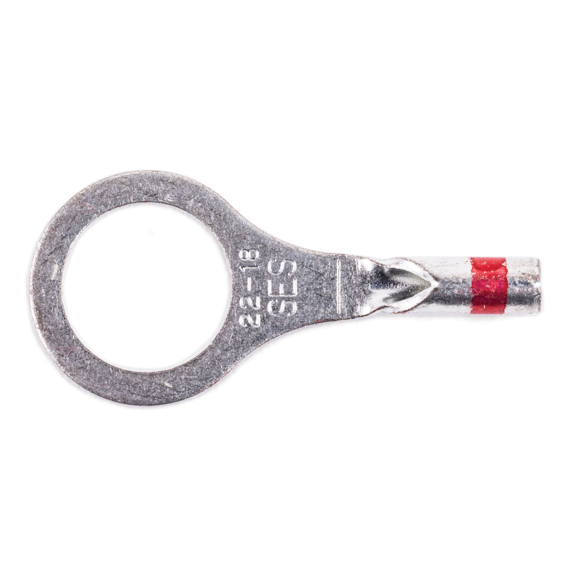 Color-Coded Non-Insulated Ring Terminal 22-18 AWG - 25 Pack - Kimball ...