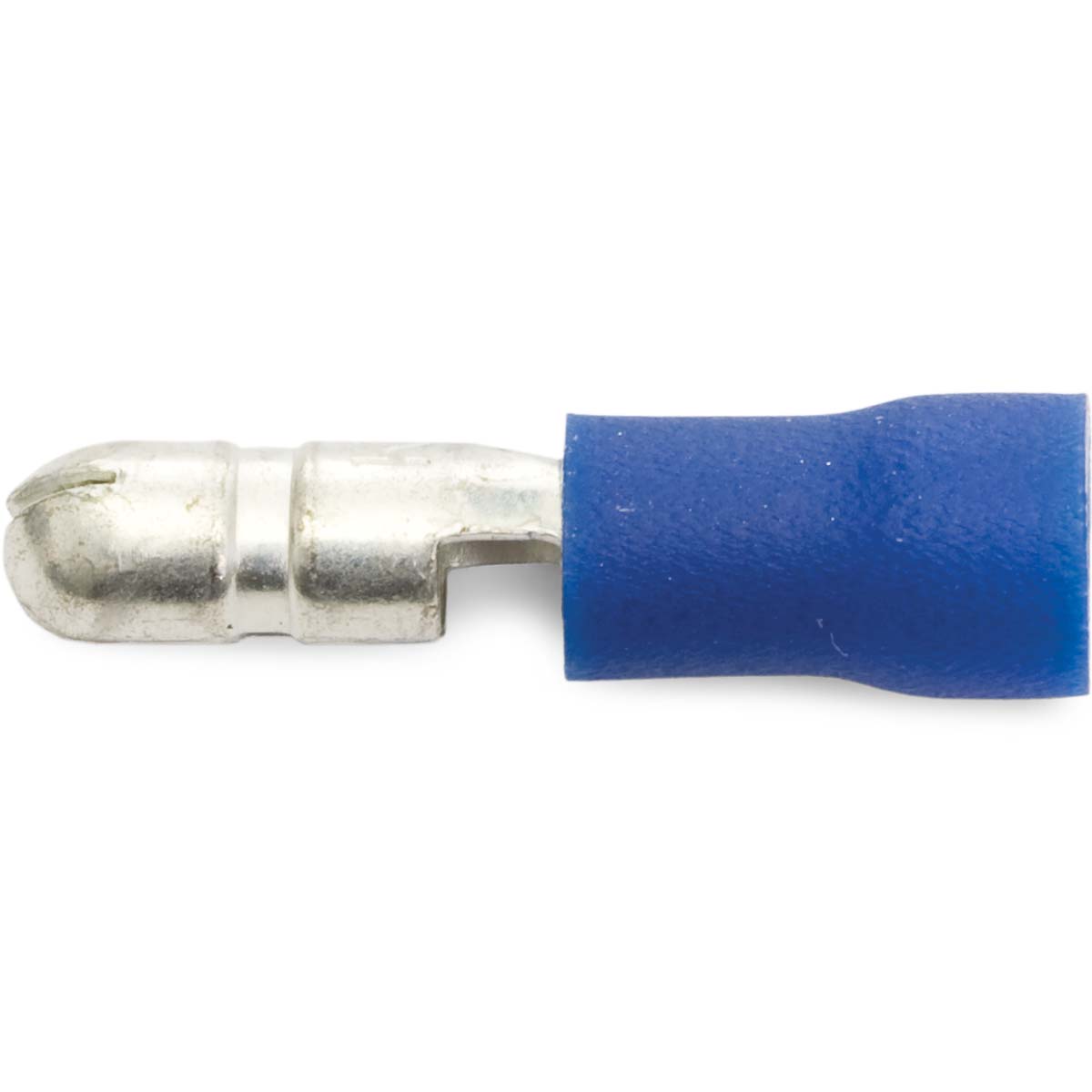 16 14 AWG Blue Vinyl Insulated Solderless Male (.156) Snap Plugs