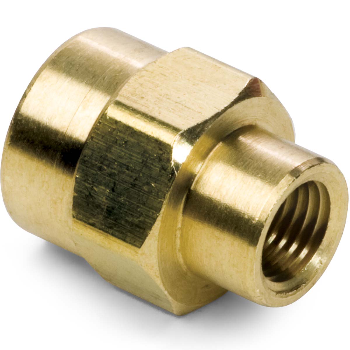 3/8 FPT x 1/8 FPT LeadFree Brass Pipe Reducing Coupling 5 Pack