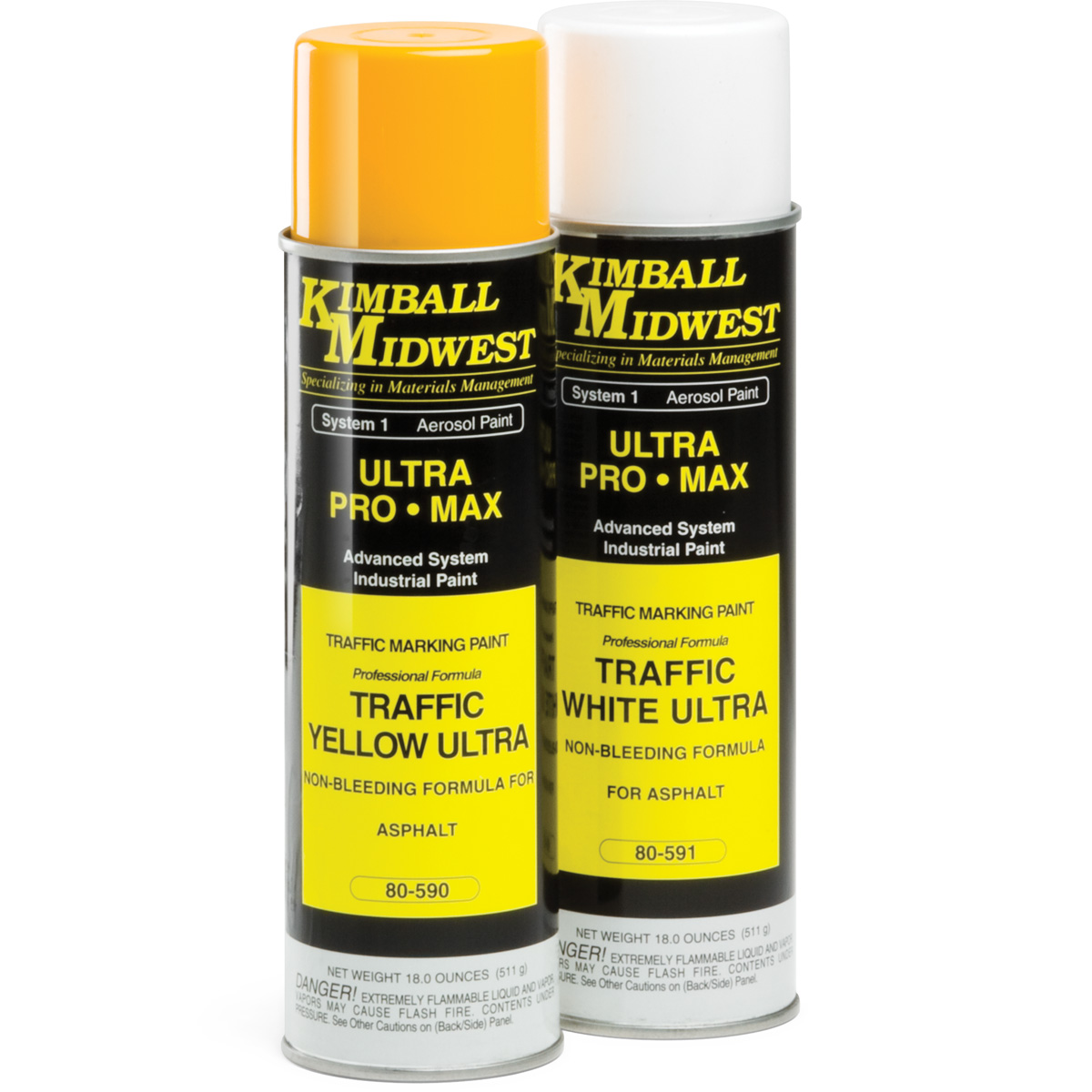 Ultra Traffic Yellow UltraFormula Traffic SolventBased Marking Paint